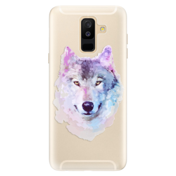 Silikónové puzdro iSaprio - Wolf 01 - Samsung Galaxy A6+