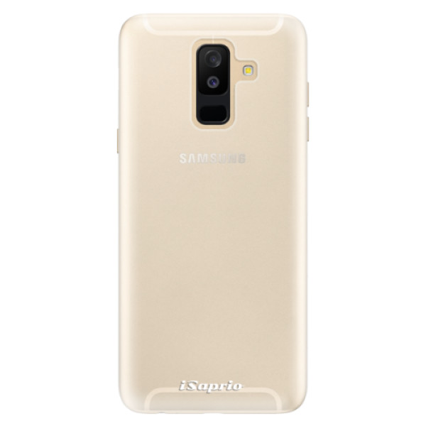 Silikónové puzdro iSaprio - 4Pure - mléčný bez potisku - Samsung Galaxy A6+