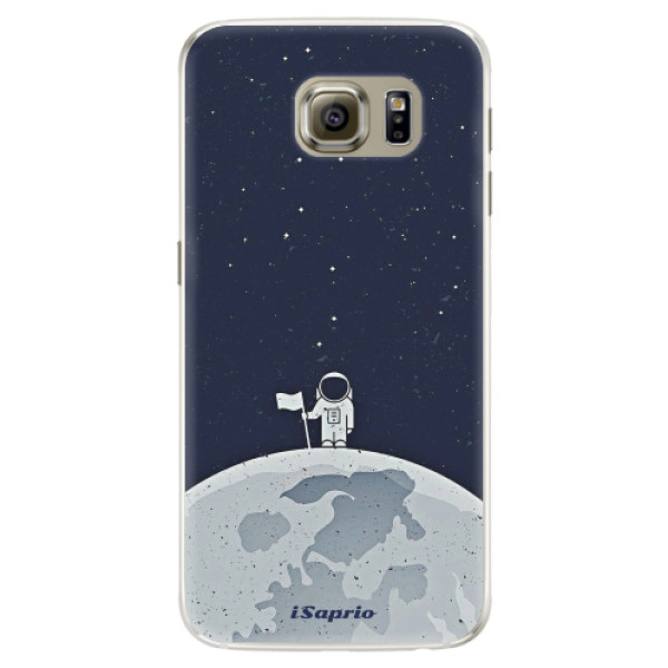Silikónové puzdro iSaprio - On The Moon 10 - Samsung Galaxy S6