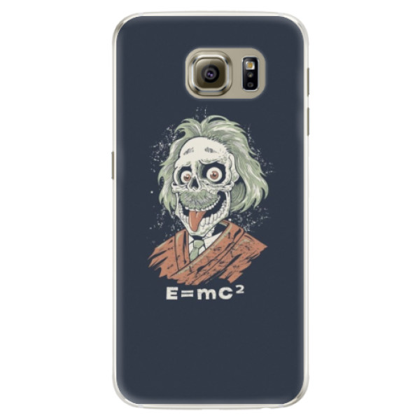 Silikónové puzdro iSaprio - Einstein 01 - Samsung Galaxy S6