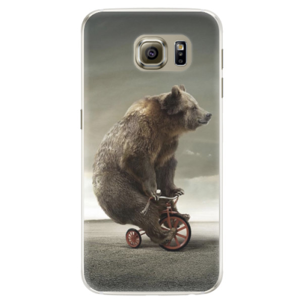 Silikónové puzdro iSaprio - Bear 01 - Samsung Galaxy S6