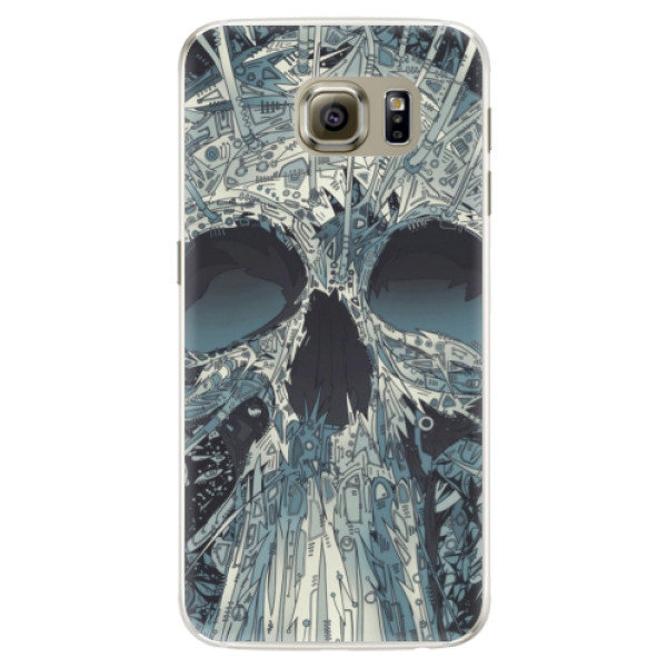 Silikónové puzdro iSaprio - Abstract Skull - Samsung Galaxy S6