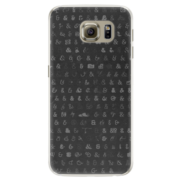 Silikónové puzdro iSaprio - Ampersand 01 - Samsung Galaxy S6