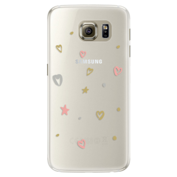 Silikónové puzdro iSaprio - Lovely Pattern - Samsung Galaxy S6