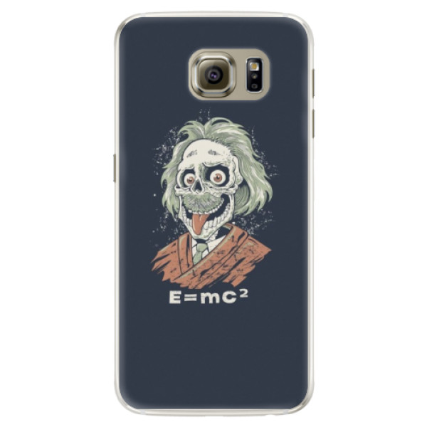Silikónové puzdro iSaprio - Einstein 01 - Samsung Galaxy S6 Edge
