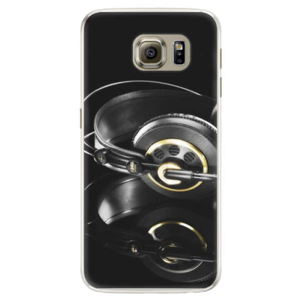 Silikónové puzdro iSaprio - Headphones 02 - Samsung Galaxy S6 Edge