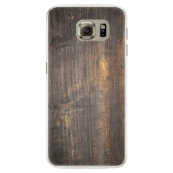 Silikónové puzdro iSaprio - Old Wood - Samsung Galaxy S6 Edge
