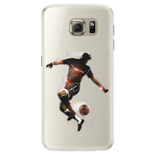 Silikónové puzdro iSaprio - Fotball 01 - Samsung Galaxy S6 Edge