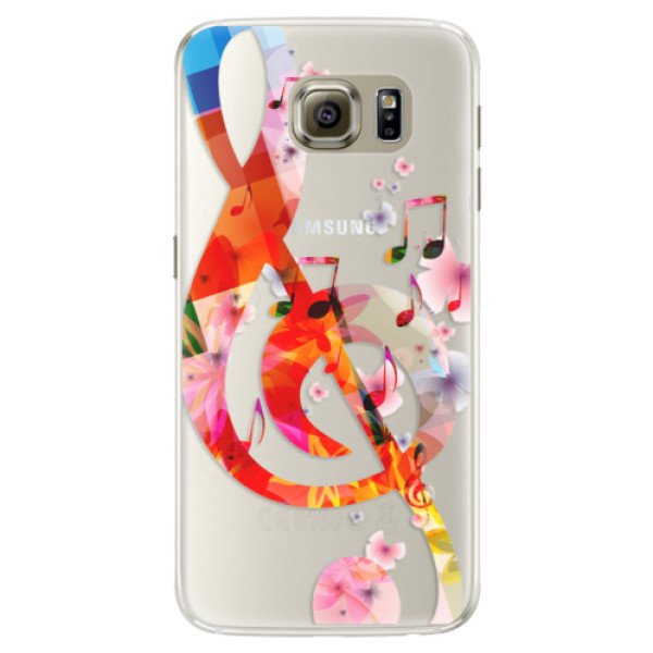 Silikónové puzdro iSaprio - Music 01 - Samsung Galaxy S6 Edge
