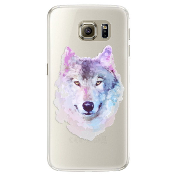 Silikónové puzdro iSaprio - Wolf 01 - Samsung Galaxy S6 Edge