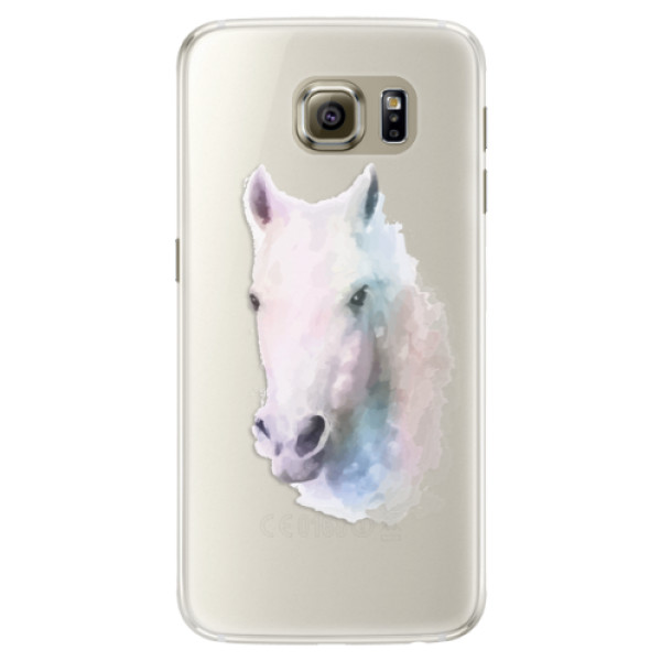 Silikónové puzdro iSaprio - Horse 01 - Samsung Galaxy S6 Edge