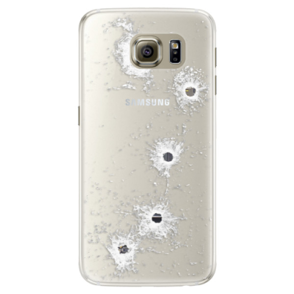 Silikónové puzdro iSaprio - Gunshots - Samsung Galaxy S6 Edge