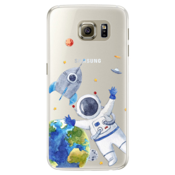 Silikónové puzdro iSaprio - Space 05 - Samsung Galaxy S6 Edge