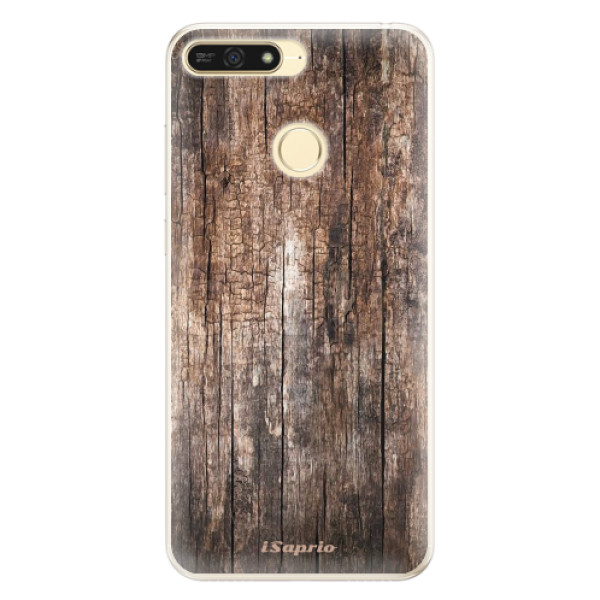 Silikónové puzdro iSaprio - Wood 11 - Huawei Honor 7A