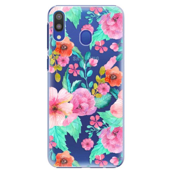 Plastové puzdro iSaprio - Flower Pattern 01 - Samsung Galaxy M20