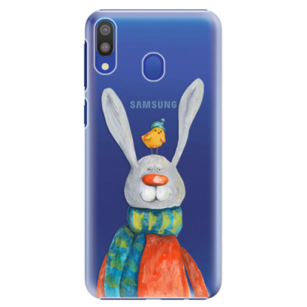 Plastové puzdro iSaprio - Rabbit And Bird - Samsung Galaxy M20