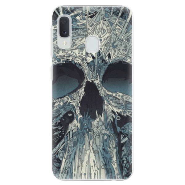 Plastové puzdro iSaprio - Abstract Skull - Samsung Galaxy A20e