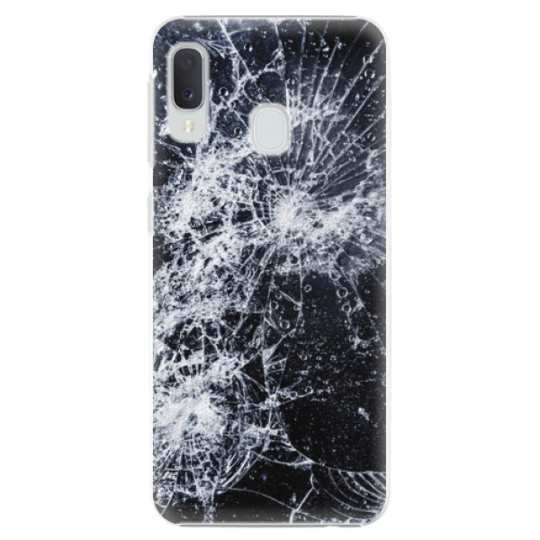 Plastové puzdro iSaprio - Cracked - Samsung Galaxy A20e
