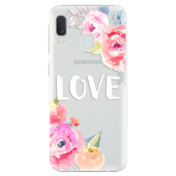 Plastové puzdro iSaprio - Love - Samsung Galaxy A20e