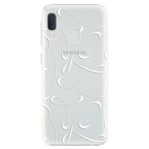Plastové puzdro iSaprio - Fancy - white - Samsung Galaxy A20e