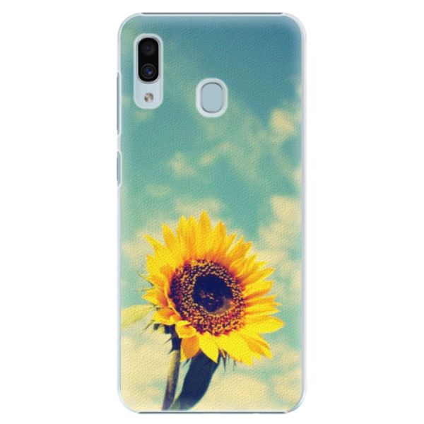 Plastové puzdro iSaprio - Sunflower 01 - Samsung Galaxy A30