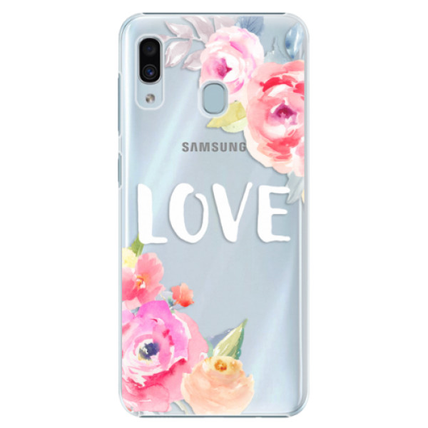Plastové puzdro iSaprio - Love - Samsung Galaxy A30