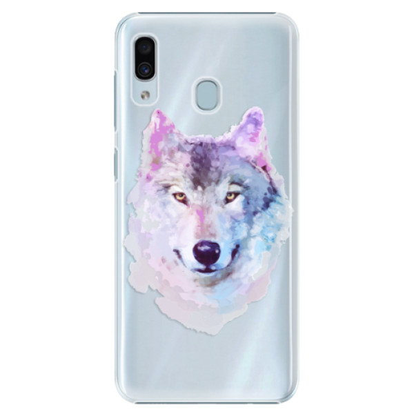Plastové puzdro iSaprio - Wolf 01 - Samsung Galaxy A30