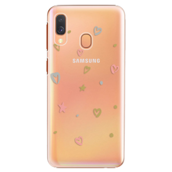 Plastové puzdro iSaprio - Lovely Pattern - Samsung Galaxy A40