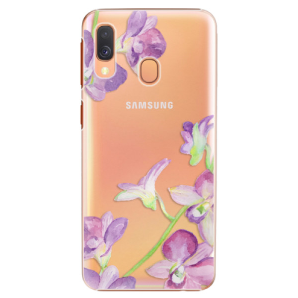 Plastové puzdro iSaprio - Purple Orchid - Samsung Galaxy A40