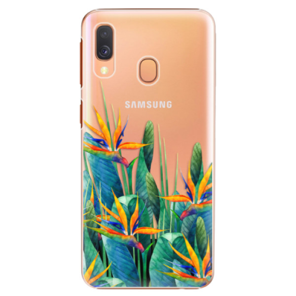 Plastové puzdro iSaprio - Exotic Flowers - Samsung Galaxy A40