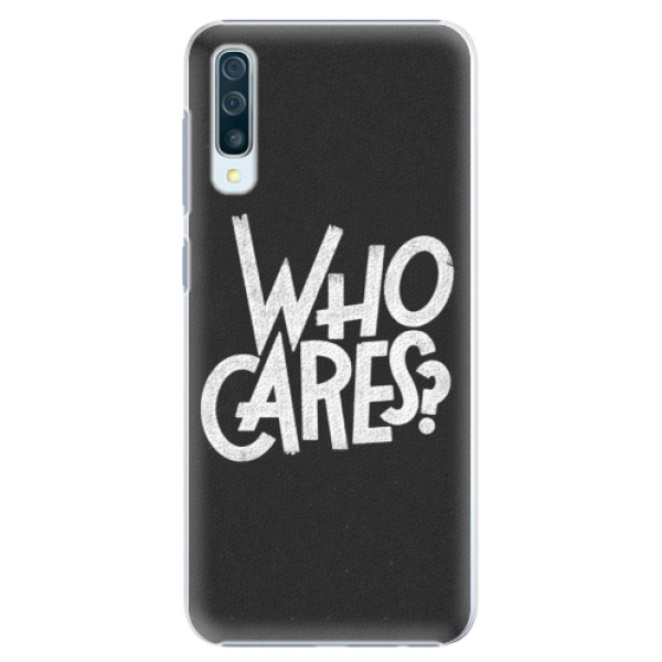 Plastové puzdro iSaprio - Who Cares - Samsung Galaxy A50