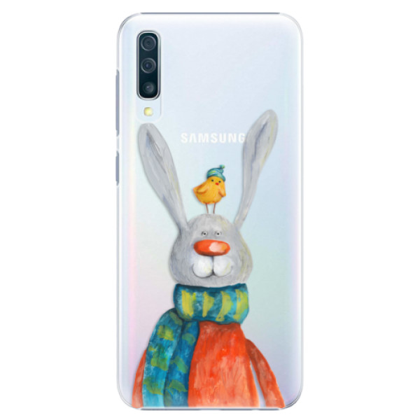 Plastové puzdro iSaprio - Rabbit And Bird - Samsung Galaxy A50
