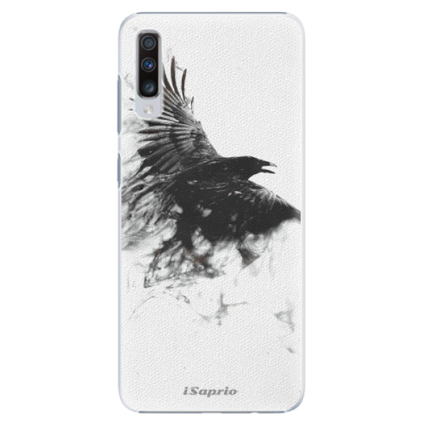 Plastové puzdro iSaprio - Dark Bird 01 - Samsung Galaxy A70