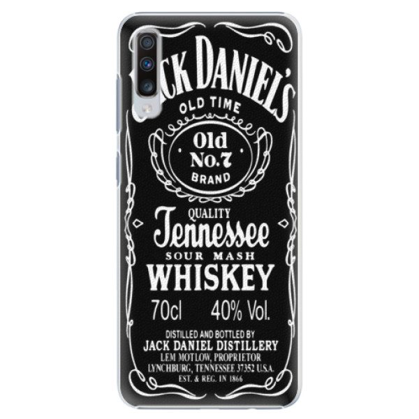 Plastové puzdro iSaprio - Jack Daniels - Samsung Galaxy A70