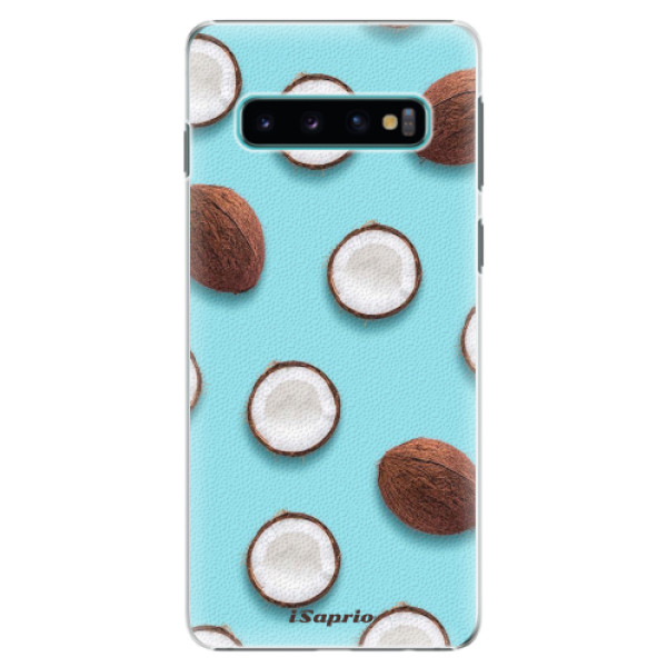 Plastové puzdro iSaprio - Coconut 01 - Samsung Galaxy S10