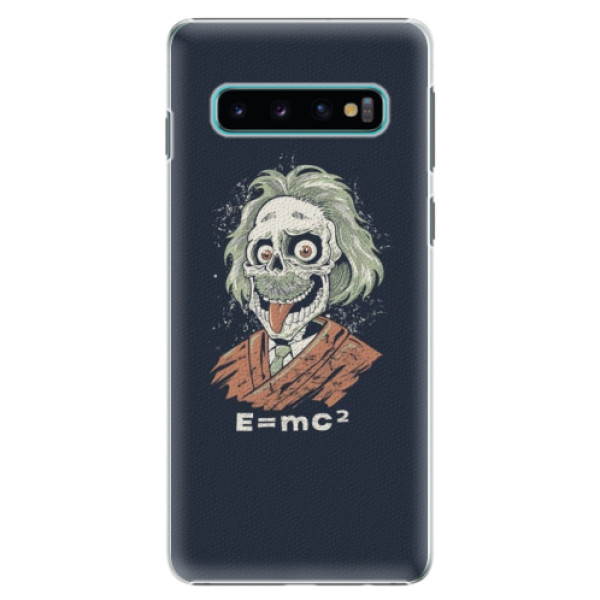 Plastové puzdro iSaprio - Einstein 01 - Samsung Galaxy S10