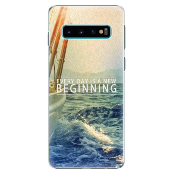 Plastové puzdro iSaprio - Beginning - Samsung Galaxy S10