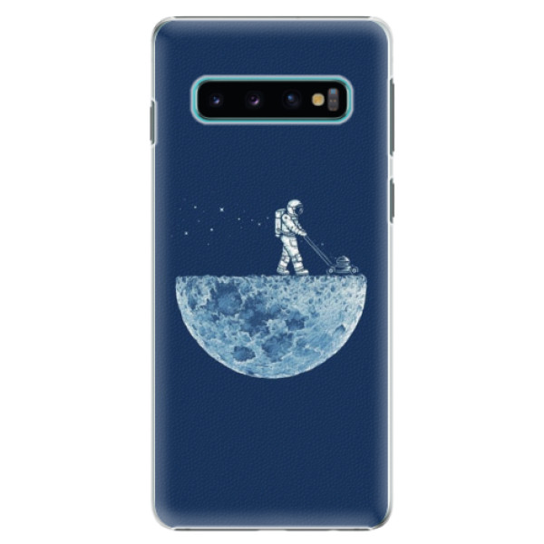 Plastové puzdro iSaprio - Moon 01 - Samsung Galaxy S10