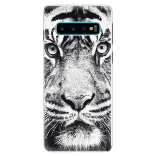 Plastové puzdro iSaprio - Tiger Face - Samsung Galaxy S10