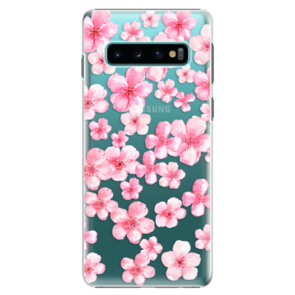 Plastové puzdro iSaprio - Flower Pattern 05 - Samsung Galaxy S10