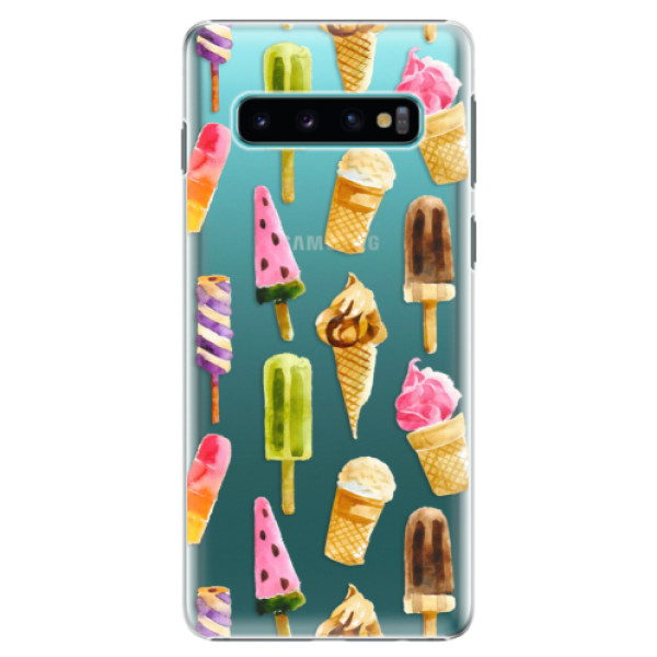 Plastové puzdro iSaprio - Ice Cream - Samsung Galaxy S10