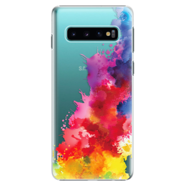 Plastové puzdro iSaprio - Color Splash 01 - Samsung Galaxy S10