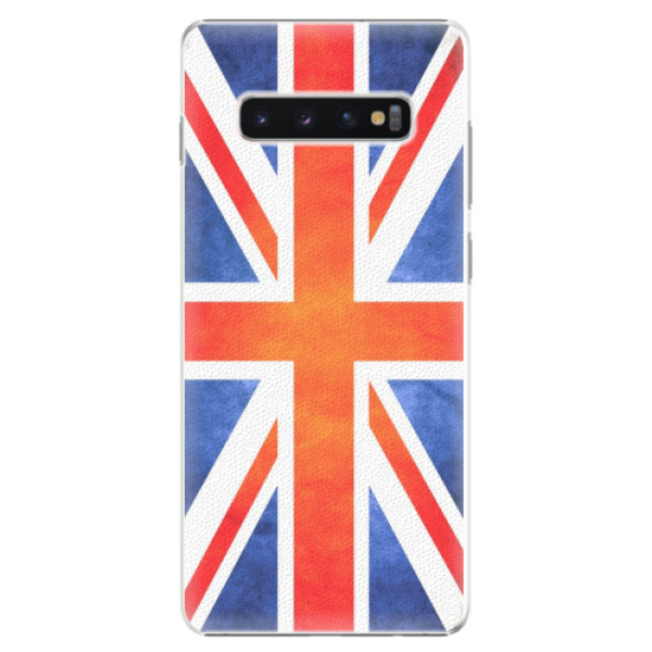 Plastové puzdro iSaprio - UK Flag - Samsung Galaxy S10+