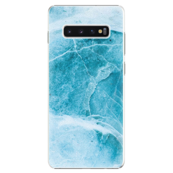 Plastové puzdro iSaprio - Blue Marble - Samsung Galaxy S10+