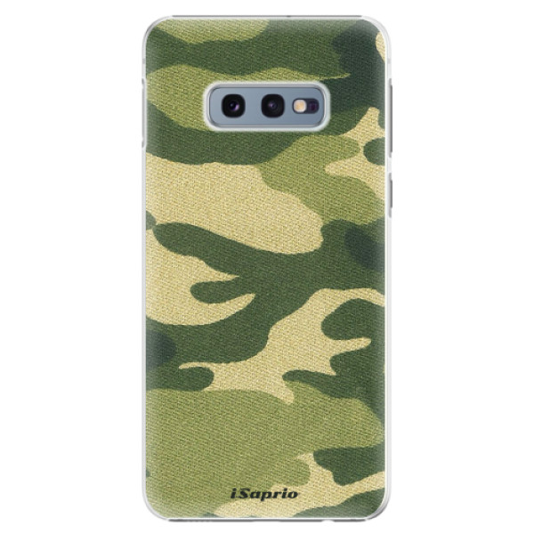 Plastové puzdro iSaprio - Green Camuflage 01 - Samsung Galaxy S10e