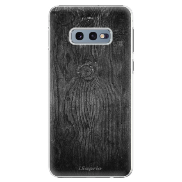 Plastové puzdro iSaprio - Black Wood 13 - Samsung Galaxy S10e