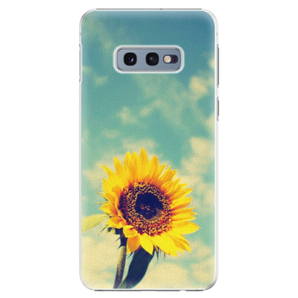 Plastové puzdro iSaprio - Sunflower 01 - Samsung Galaxy S10e