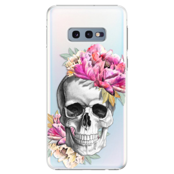 Plastové puzdro iSaprio - Pretty Skull - Samsung Galaxy S10e