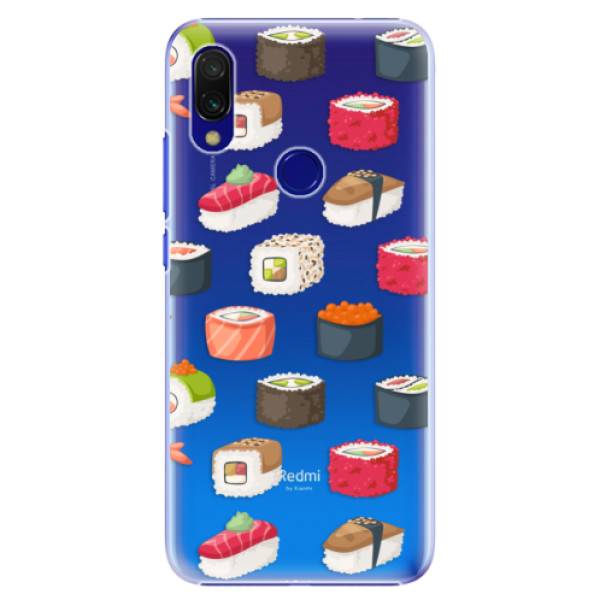 Plastové puzdro iSaprio - Sushi Pattern - Xiaomi Redmi 7