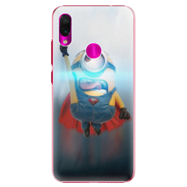 Plastové puzdro iSaprio - Mimons Superman 02 - Xiaomi Redmi Note 7